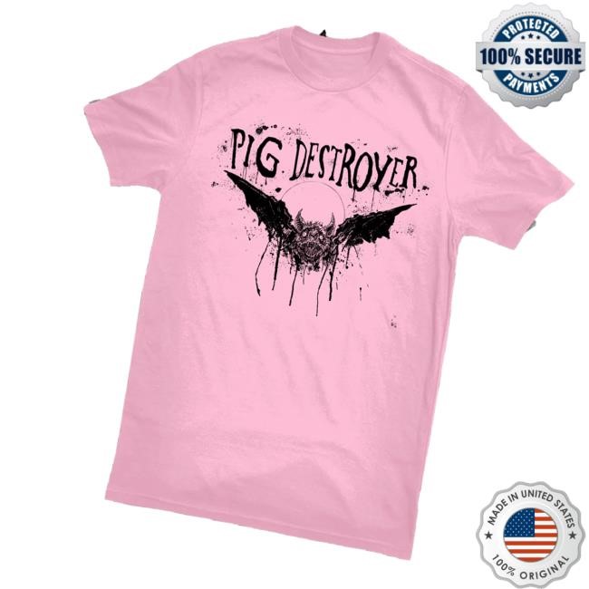 Holymountainprinting Merch Pig Destroyer Bat New Shirt