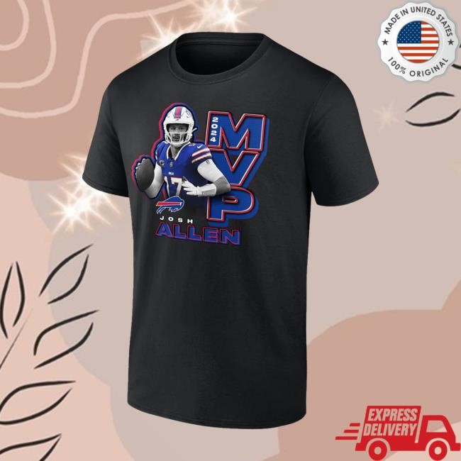 Buffalobills Merch Store Josh Allen 2024 Mvp T-Shirt, Hoodie, Tank Top, Sweater And Long Sleeve T-Shirt