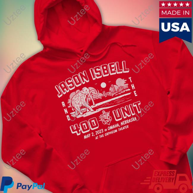 Jason Isbell And The 400 Unit May 2 2023 In Omaha Nebraska Sweatshirt Jason Isbell And The 400 Unit May 2 2023 In Omaha Nebraska Shirt