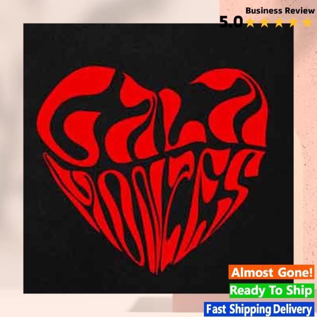 Hasta Cuando Merch Preventa Playera Gala Montes Hasta Cuando (Corazón) Zip Up Hooded Sweatshirt