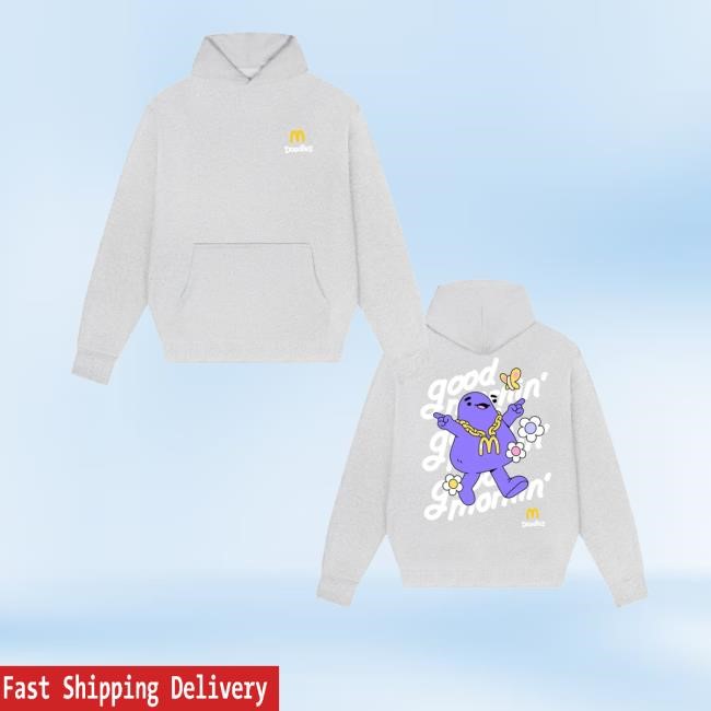 Doodles Merch Store Shop Doodles X Mcdonald’S Good Mornin’ Grimace T-Shirt