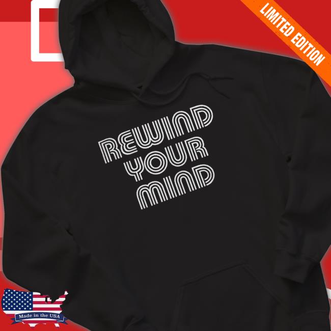 Alamo Drafthouse Merch Rewind Your Mind shirt