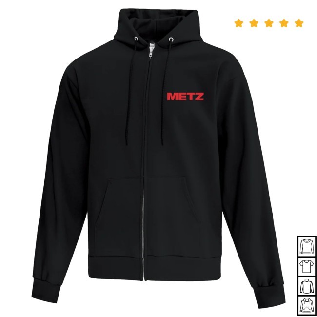 Cut Loose Merch Metz Up On Gravity Hill Hooded Sweatshirt