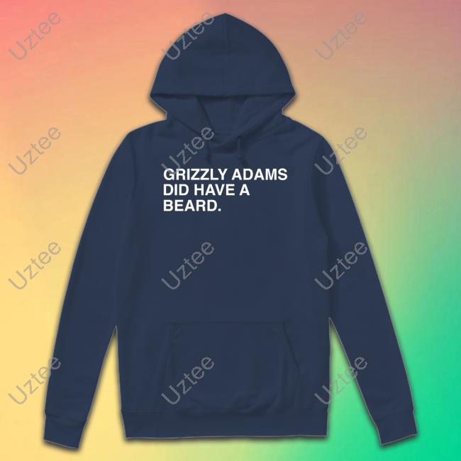 Obvious Shirts Grizzly Adams Did Have A Beard Long Sleeve Tee Shirt