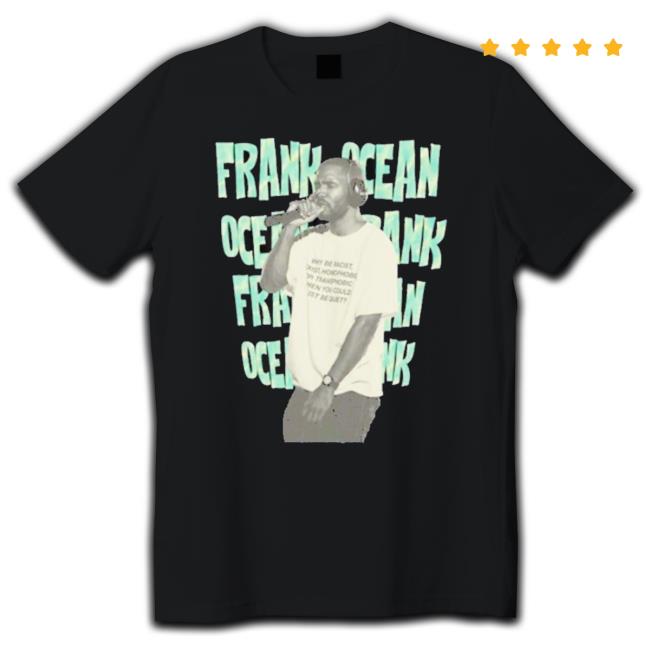 Official Singing On Stage Frank Ocean Shirt