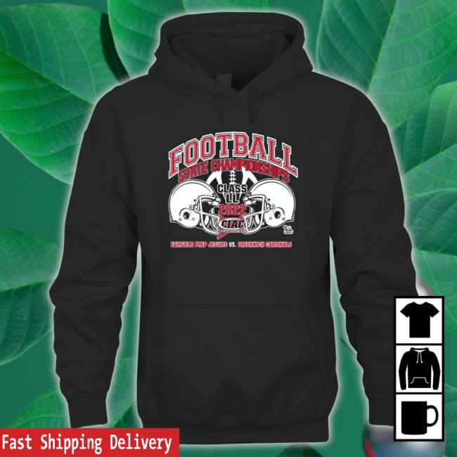 Fairfield Prep Jesuits Vs Greenwich Cardinals Football State Championships Class Ll 2022 T-Shirt Fairfield Prep Jesuits Vs Greenwich Cardinals Football State Championships Class Ll 2022 Shirts