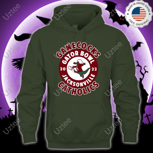 Gamecock Gator Bowl 2022 Jacksonville Catholics Shirt Bull Ward Gamecock Gator Bowl 2022 Jacksonville Catholics Hoodie Bull Ward