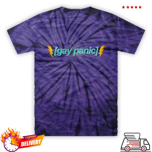 Gay Panic - Heartstopper Tonal Spider Tie-Dye Hoodie Biingedesigns