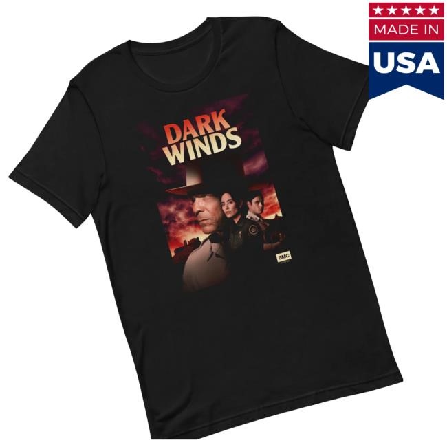 Official Amc Merch Shop Store Dark Winds Season 3 Key Art Adult Tee