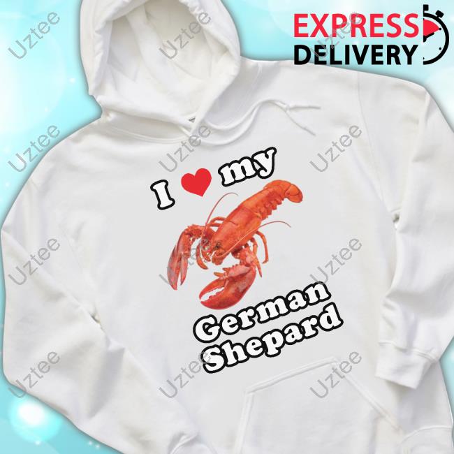 Official Got Funny Merch I Love My German Shepard (Lobster) Long Sleeve Shirt