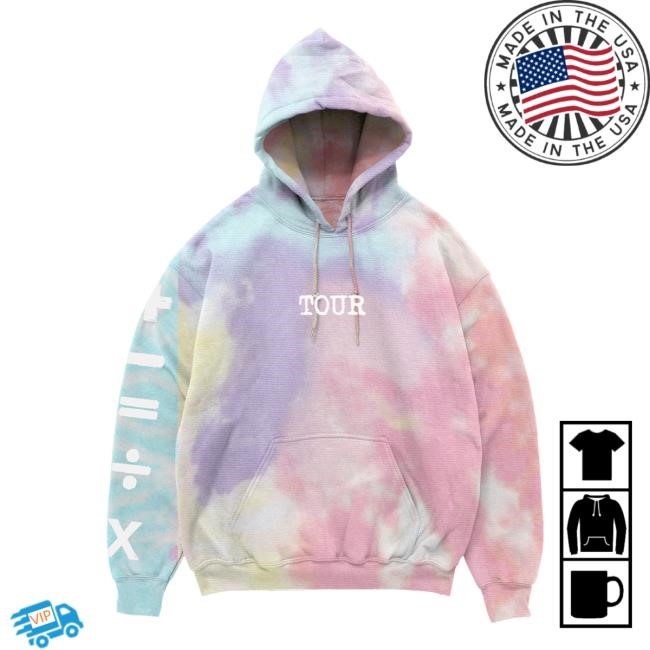 Ed Sheeran Mathematics Tour Collection Tie-Dye New Shirt