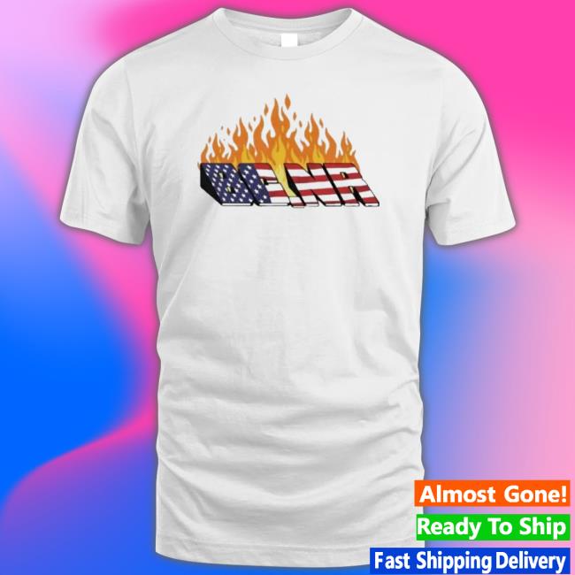 Official Music And Merch Flame Logo White Shirt