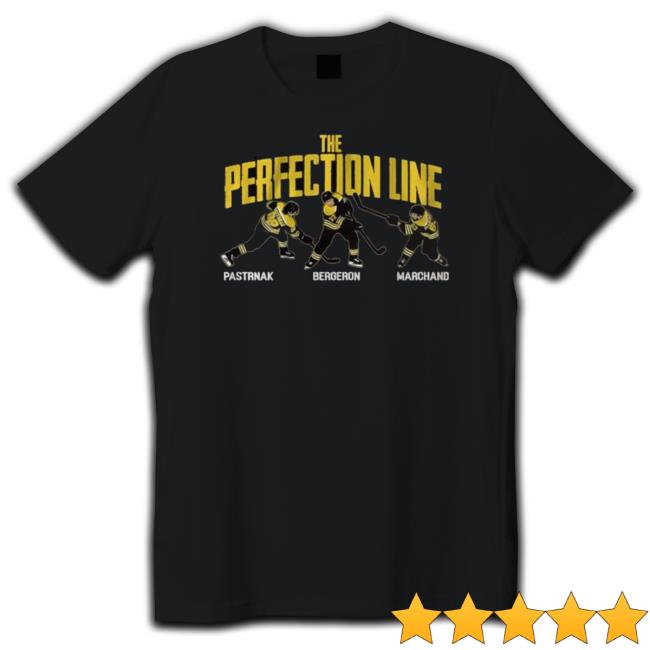 The Perfection Line Pastrnak Bergeron Marchand Boston Bruins Sweatshirts
