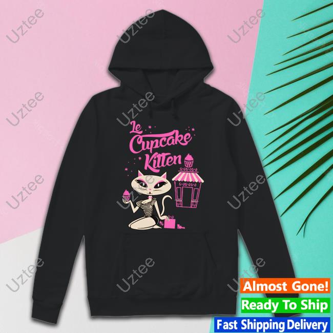 Pinkystarrocks Le Cupcake Kitten Long Sleeve Tee Shirt