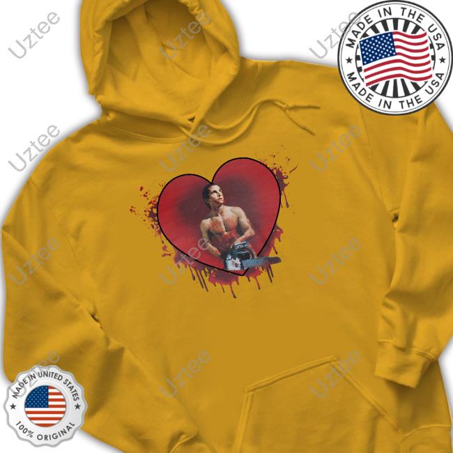 Vera's Eyecandy American Psycho Chainsaw Ringer Tee