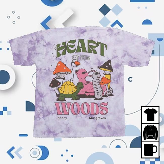 Kacey Musgraves Merch Store Heart Of The Woods Shirts