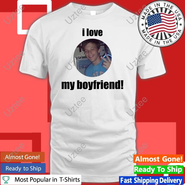 Ava Grillo Wearing I Love My Boyfriend Louis Tomlinson Long Sleeve Tee Shirt