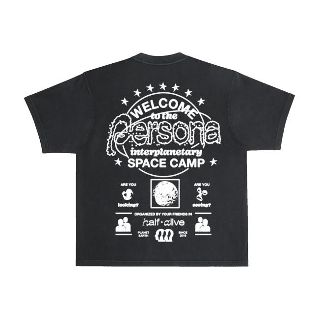 Half Alive Merch Store Half Alive Persona Space Camp Funny Shirt