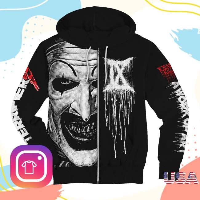 Ice Nine Kills Tongue-Tied Custom Zip Hoodie Ink-Merch Tongue-Tied Custom