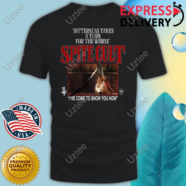 Spitecultmerch Bitterness Takes A Turn For The Worse Spite Cult Long Sleeve T Shirt