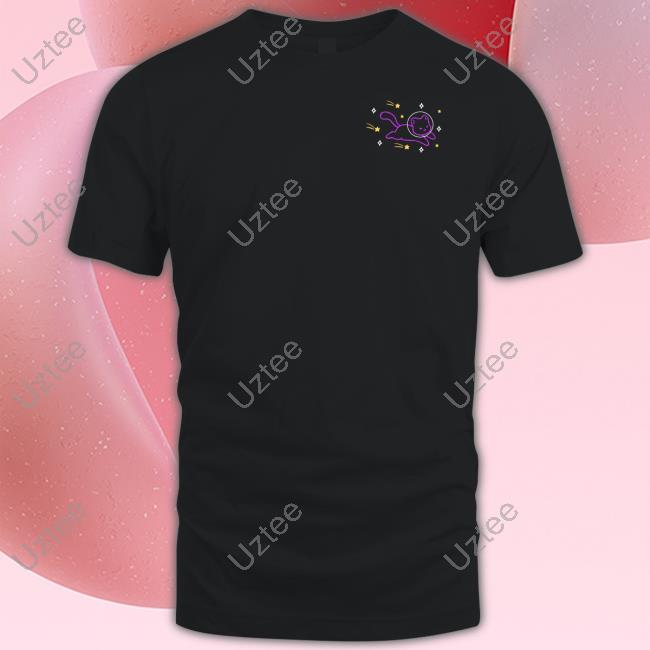 Kihorri Helloapparel Shooting Star Cat Tee Shirt