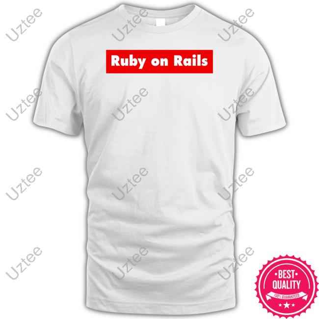 Chris Oliver Wearing Ruby On Rails Hooded Sweatshirt