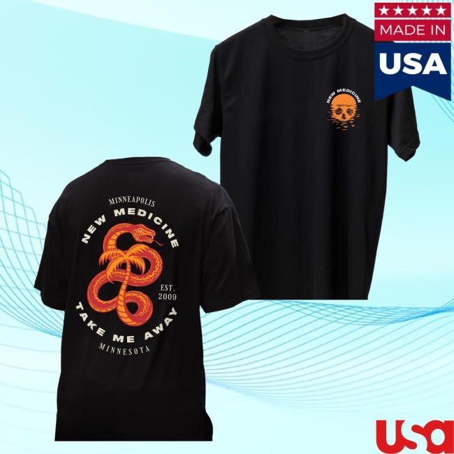 Official New Medicine Merch Snake Palm T-Shirt, Hoodie, Tank Top, Sweater And Long Sleeve T-Shirt