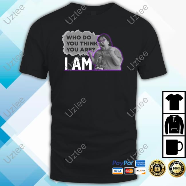 E Allocate Merch Who Do You Think You Are I Am Mg Shirt