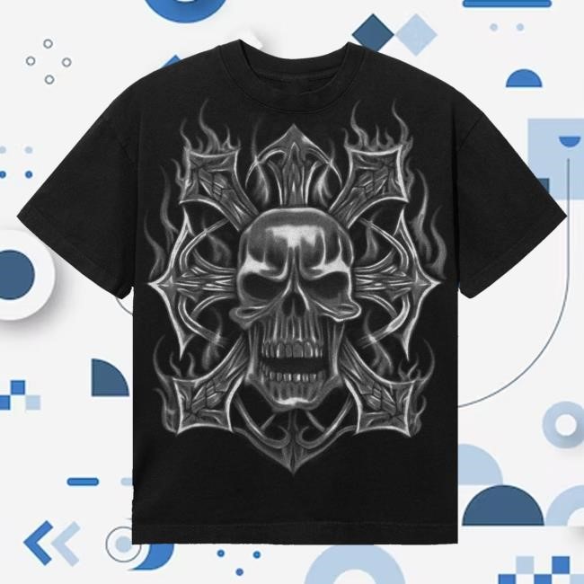 Official Revenge Merch Ghostrider Basketball Jersey Black