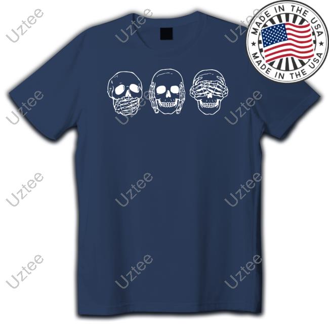 Santorini À Imprimé Tête De Mort T Shirts