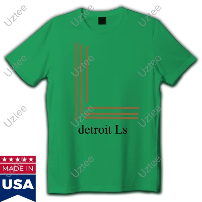 Detroit Lines Long Sleeve T Shirt