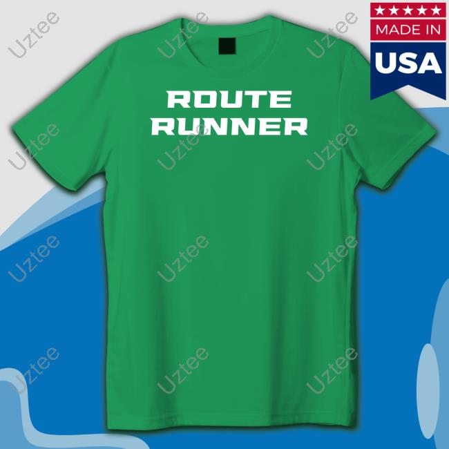 Aj Brown Wearing Route Runner Long Sleeve T Shirt