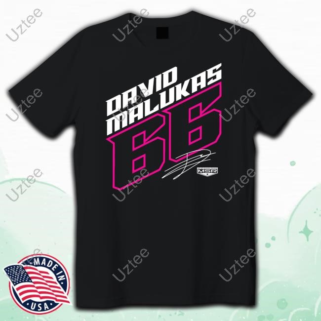 Official David Malukas 66 T-Shirt