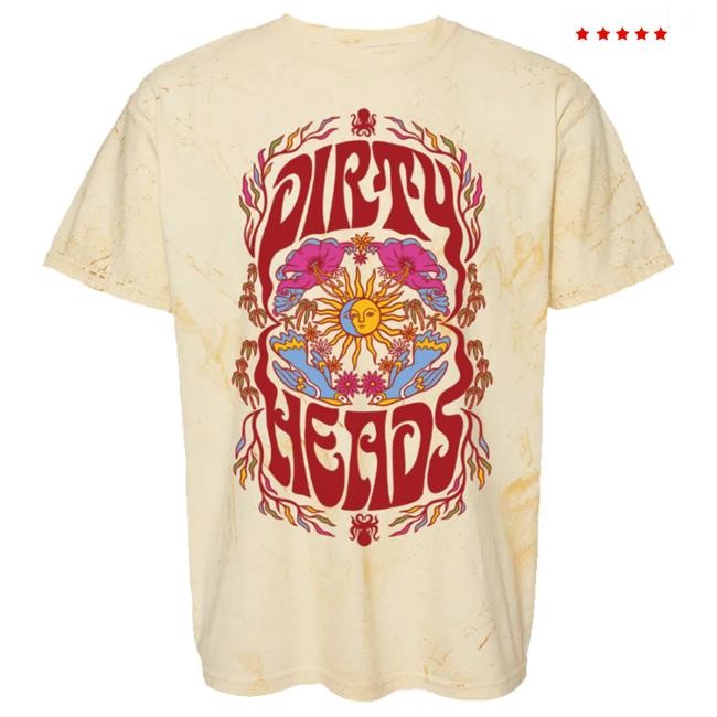 Official Dirty Heads Merch Cali Yellow Tee