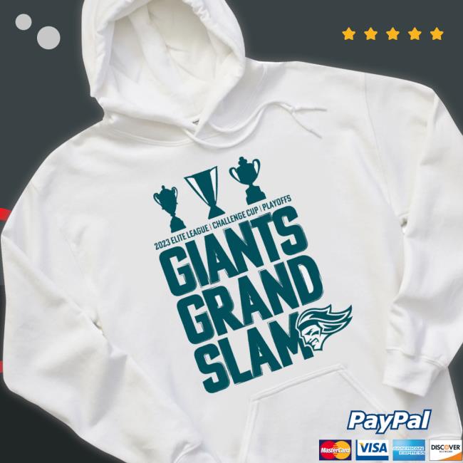 Belfast Giants 2023 Challenge Cup Grand Slam Winners shirt