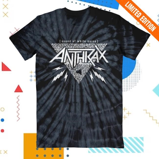 Anthrax Merch Sound Of White Noise Spiral Shirt