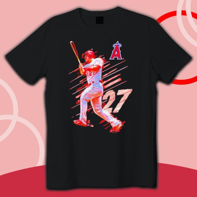 Mike Trout Los Angeles Angels Fade Away shirt