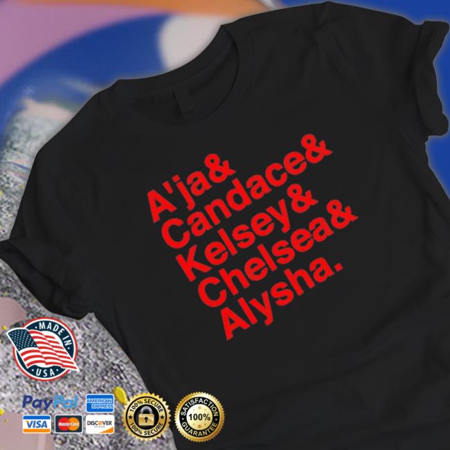 Las Vegas A’Ja And Candace And Kelsey And Chelsea And Alysha Sweater