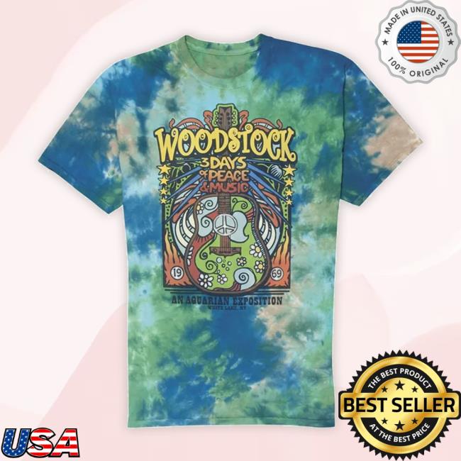 Woodstock Festival Tie-Dye Sweater
