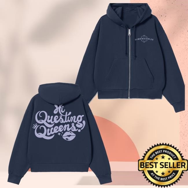Dropout Merch Shop Store Official Hi Questing Queens Dimension 20 Logo Tank Top Dropout Merch Shop Store Official Hi Questing Queens Dimension 20 Logo Hoodie Sweatshirt