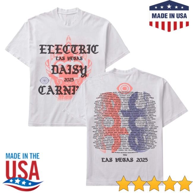 Insomniac Shop Electric Daisy Lv 2025 T-Shirt Insomniac Shop Electric Daisy Lv 2025 Long Sleeve T Shirt