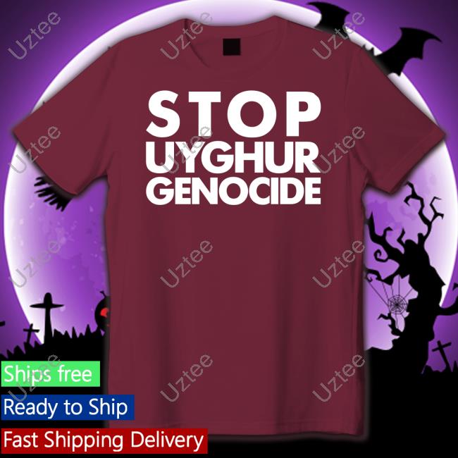 Drew Pavlou Stop Uyghur Genocide Google Uyghur Shirt Mates At The Portugal Vs Uruguay Match In Qatar