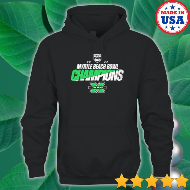Marshall Thundering Herd Champion 2022 Myrtle Beach Bowl Logo Long Sleeve Shirt