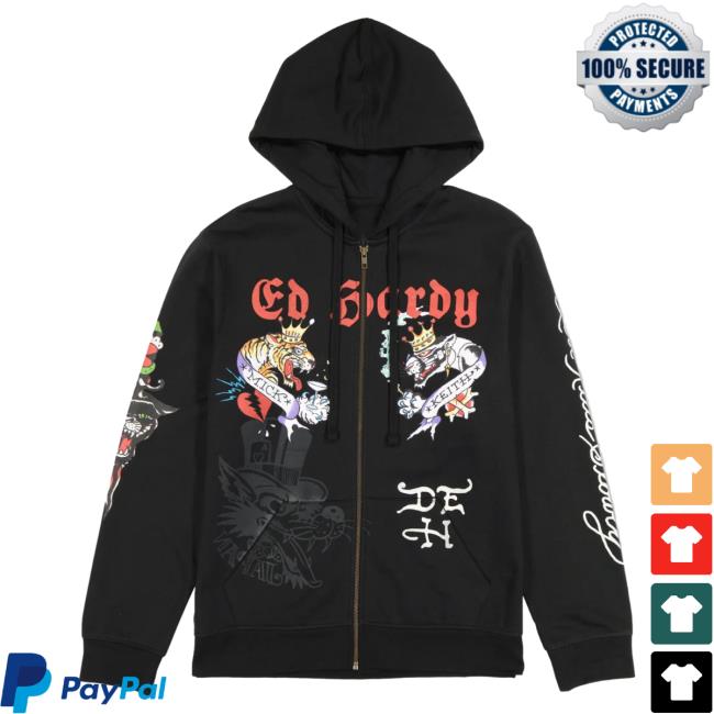 Official Ed Hardy Merch Store Tiger Panther Sweatshirt EdHardy Apparel Clothing Shop