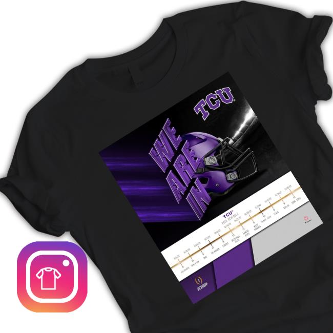 Tcu Horned Frogs Fanatics Authentic 2022 College Football Playoff Shirt Tcu Horned Frogs Fanatics Authentic 2022 College Football Playoff Long Sleeve Shirt
