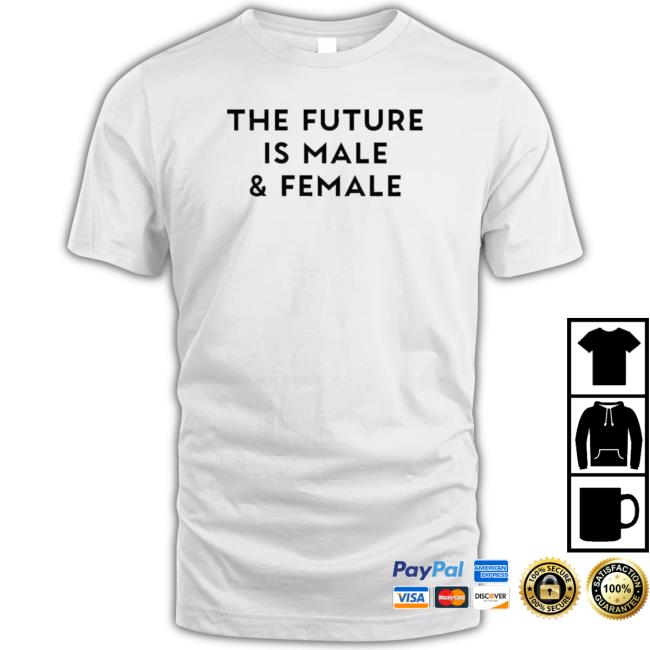 Christina Crenshaw Phd Wearing The Future Is Male And Female Sweater