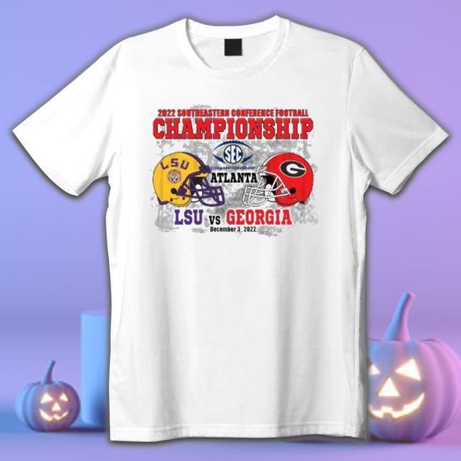 Southeastern Conference Football Championship Lsu Vs Georgia 2022 Hoodie