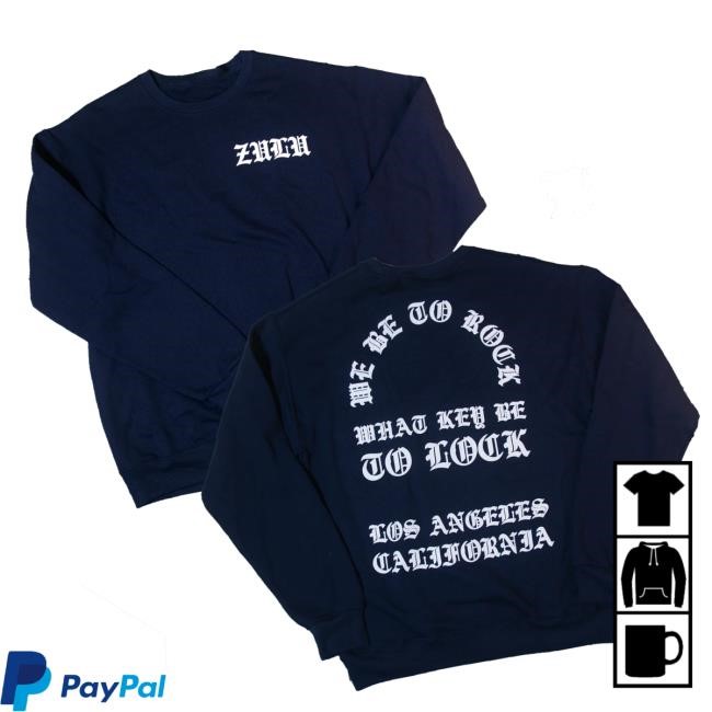 Blackpowerviolence Merch Zulu We Be To Rock Sweater