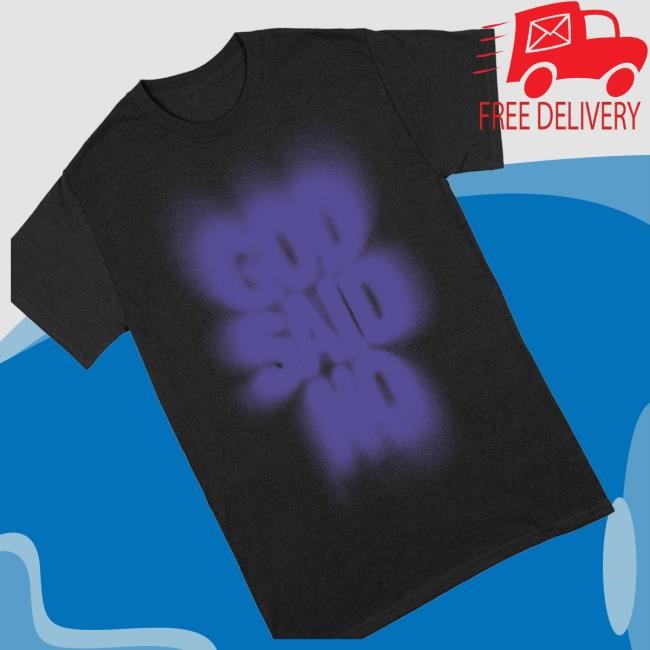 Omarapollo Merch Shop God Said No Blur Black New Shirt
