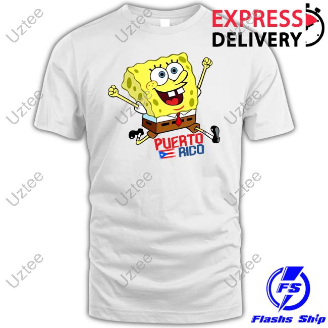 Ghetto Smosh Bob Esponja Puerto Rico Tee Shirt